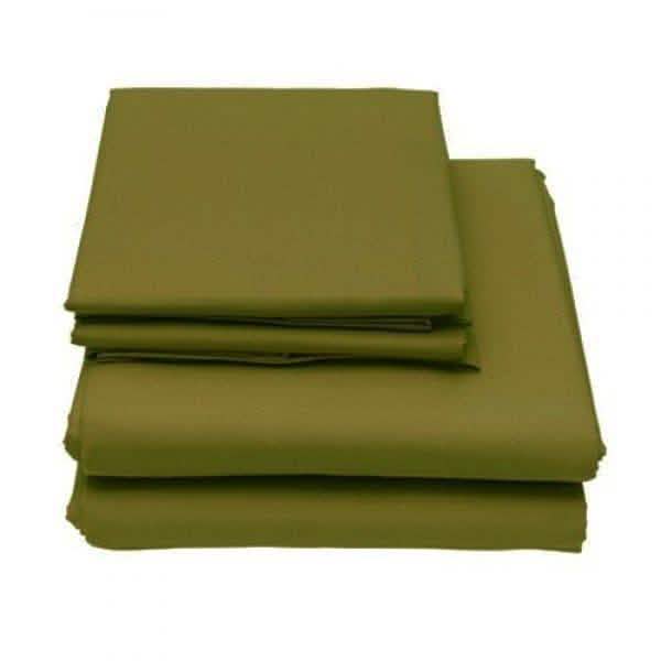 6-Piece Set Comfort 1600 Count Deep Pocket Bed Sheets - More Colors
