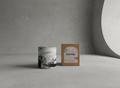 Marble Concrete Candle – Available in Tuxedo°, Cozy°, and Sweet Flame° 60-hour burn time | Refillable forever