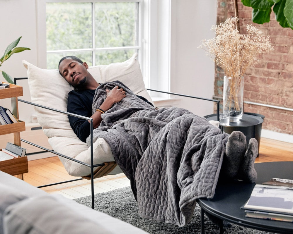 Luxury Weighted Blanke Shady Grey