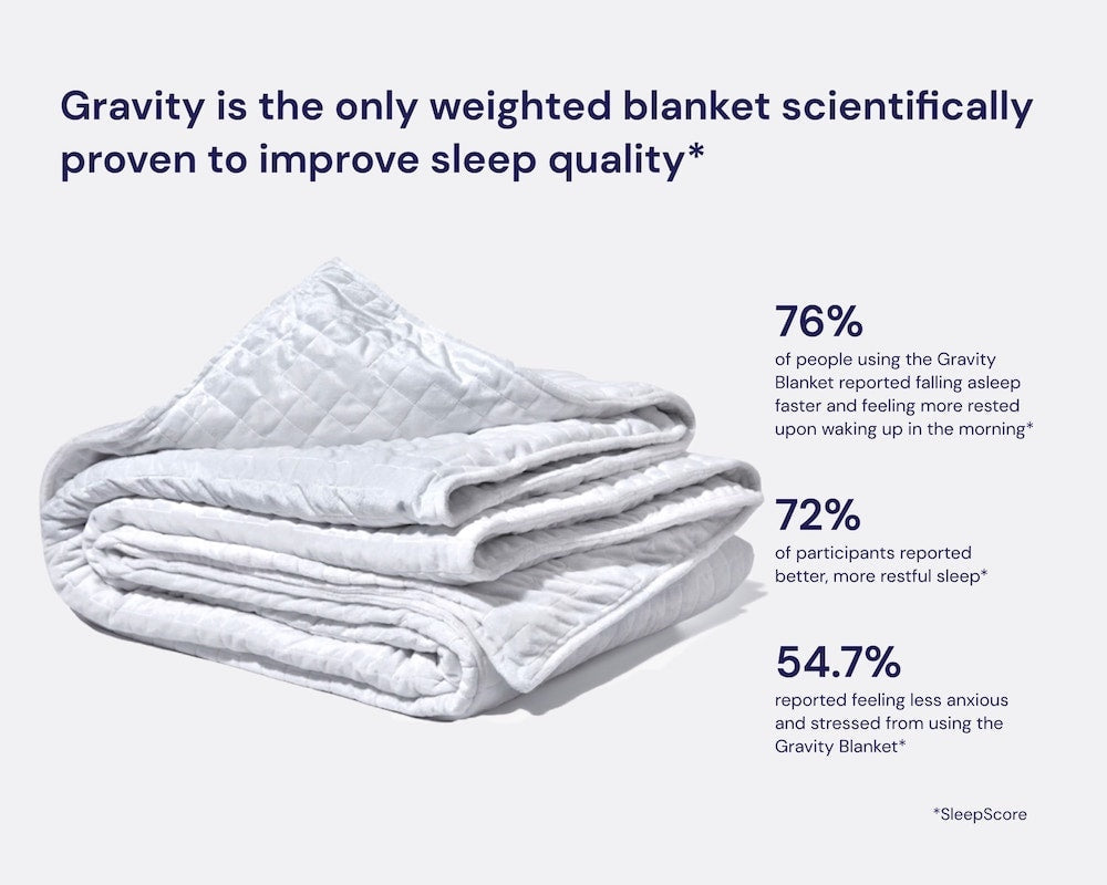 Luxury Weighted Blanke Shady Grey