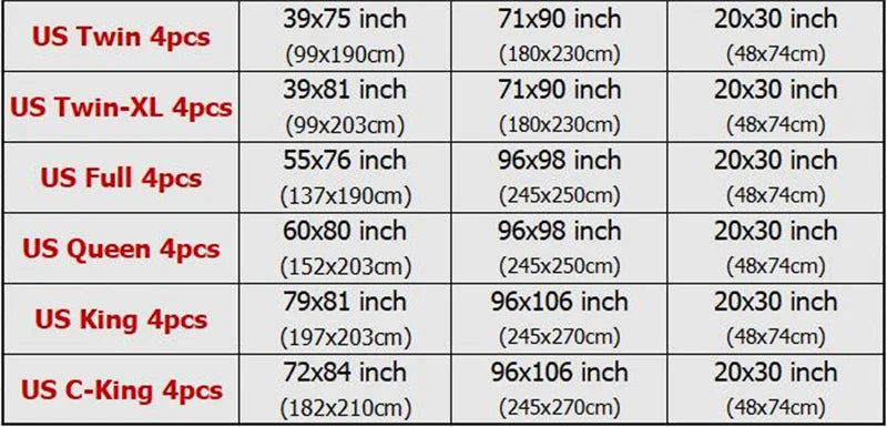 100% Egyptian Cotton Bed Sheet Set 1000TC [Queen & King]