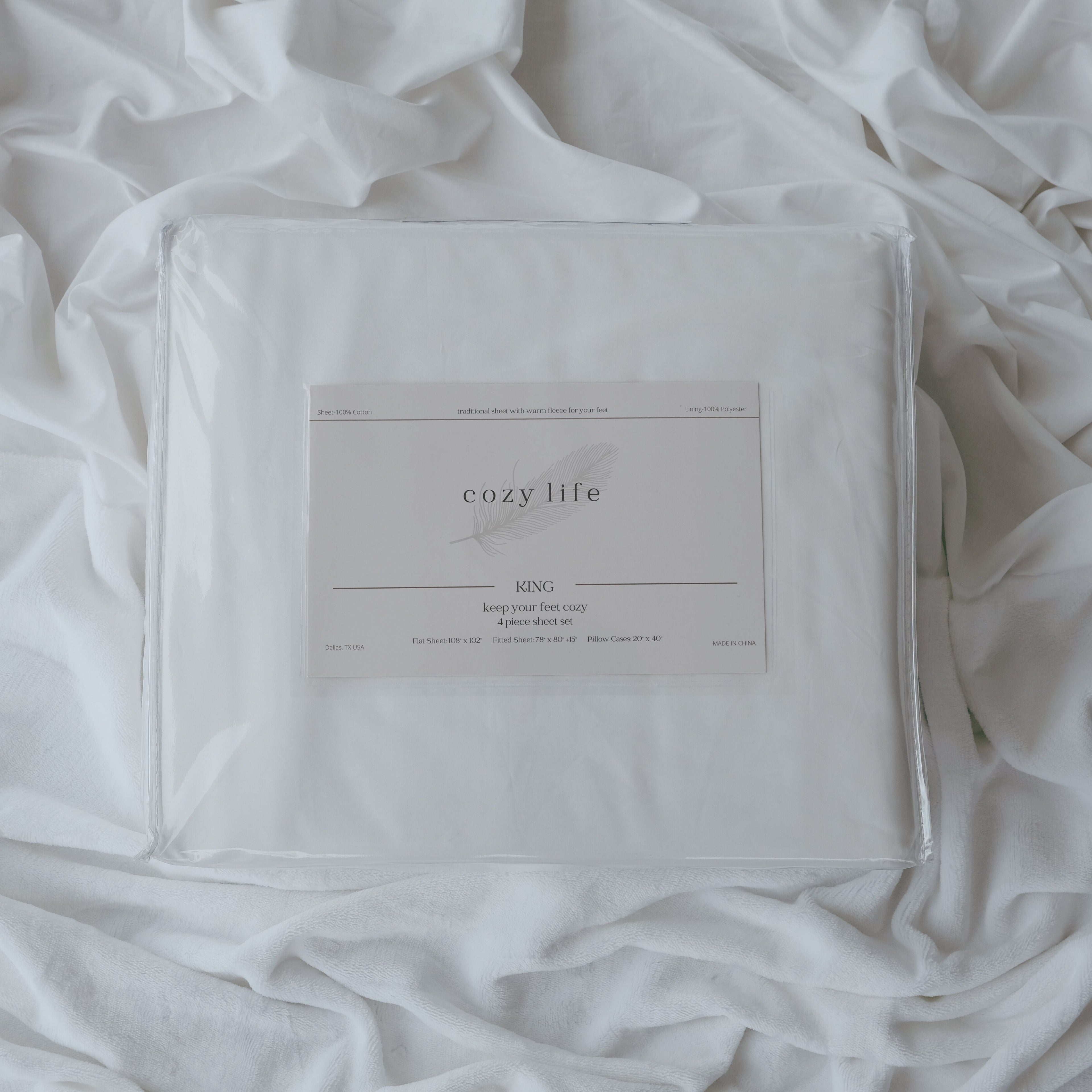 Signature Balanced Foot Warmth Bed Sheet Set